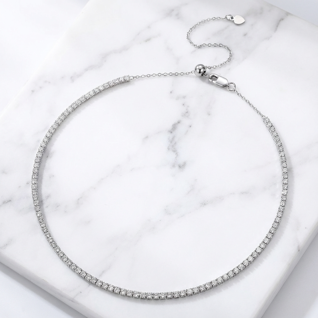 שרשרת טניס צ'וקר קלאסית