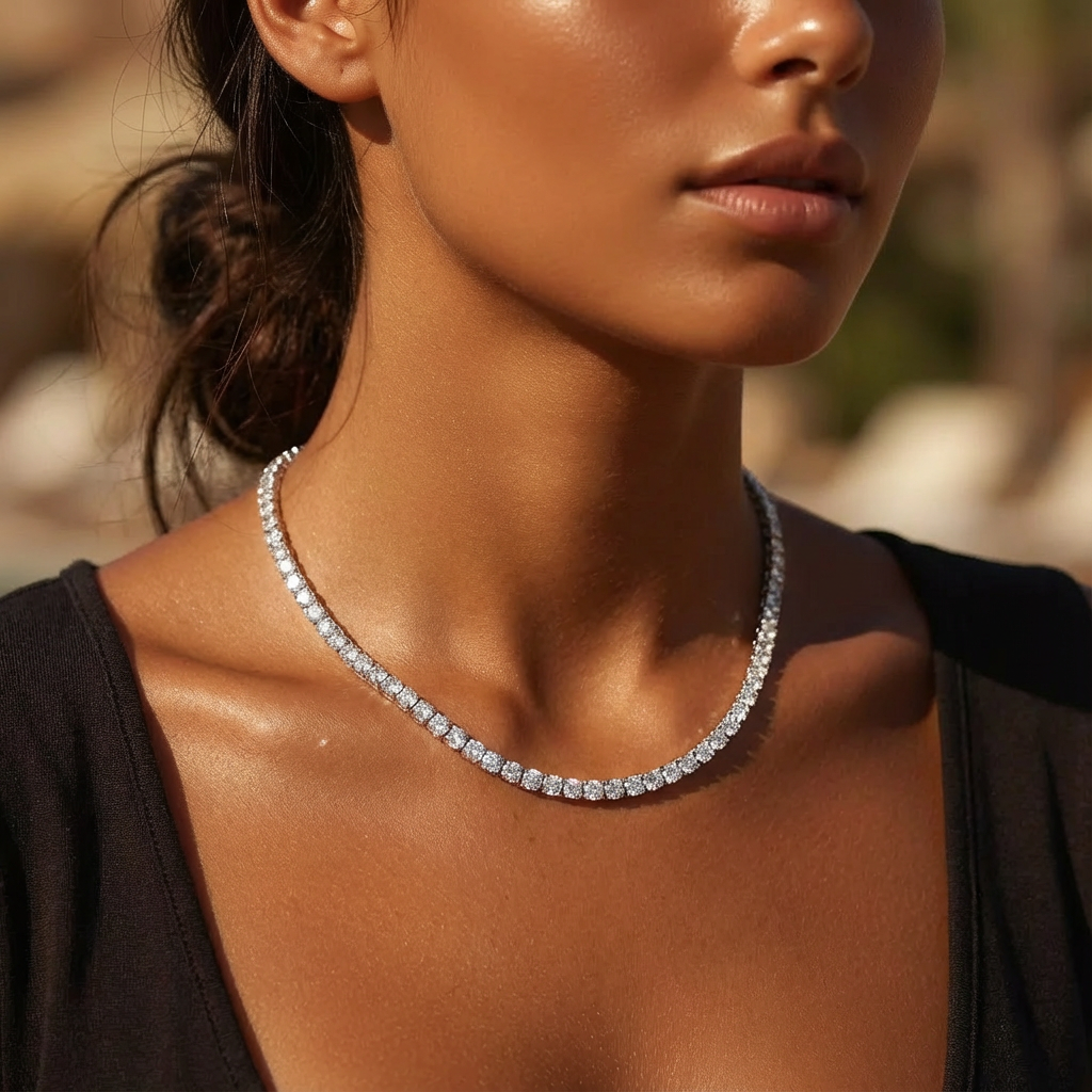 DAWN - שרשרת טניס דגם