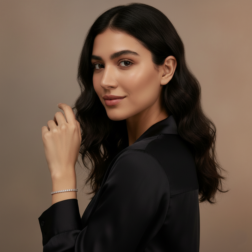 BLUSH - צמיד טניס דגם