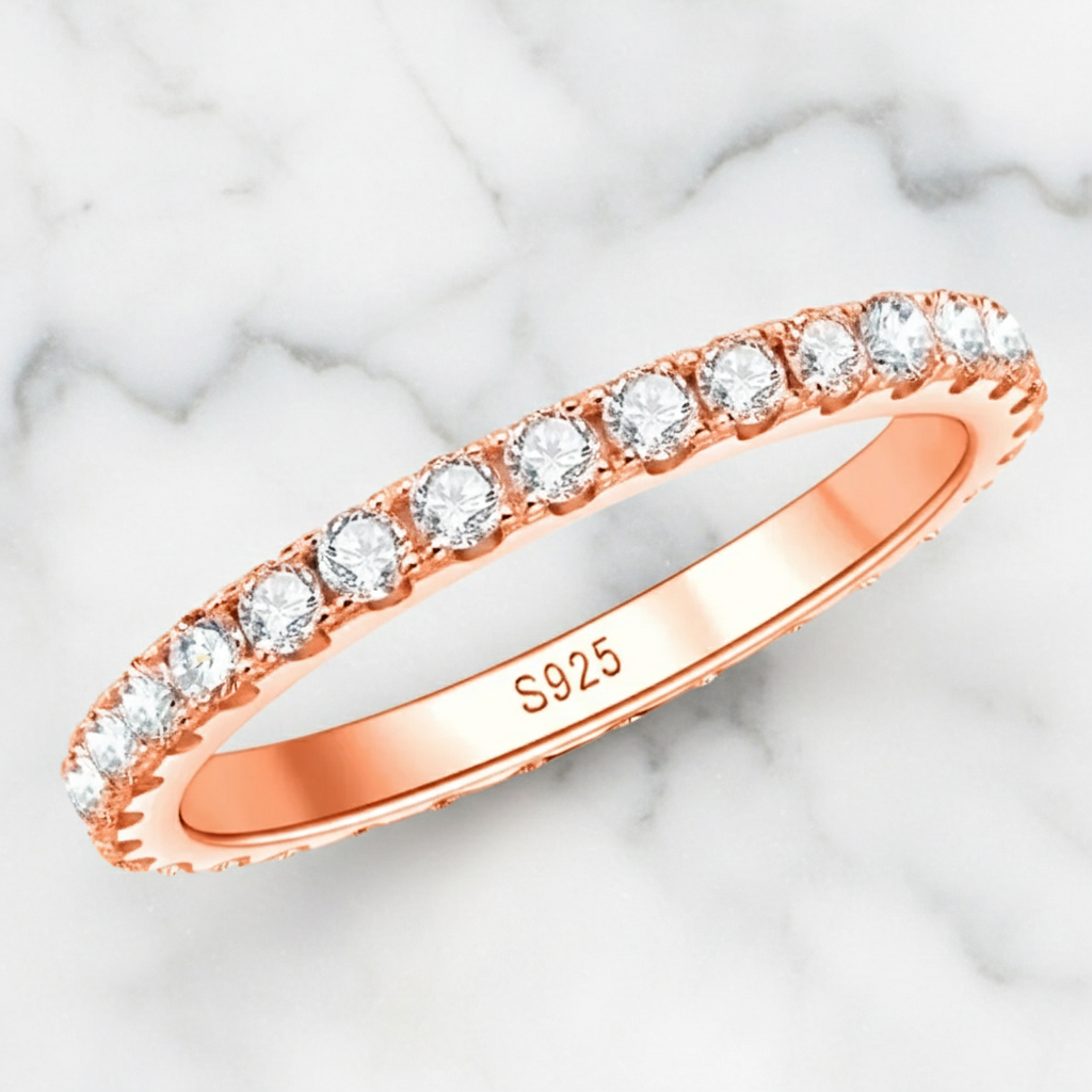 מואסנייט (Eternity) טבעת נצח