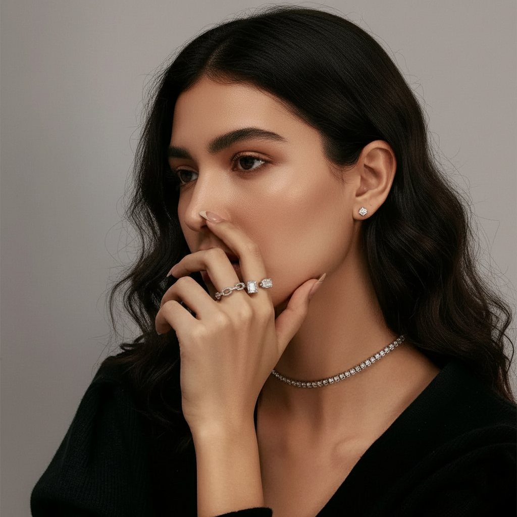 DAWN - שרשרת טניס דגם