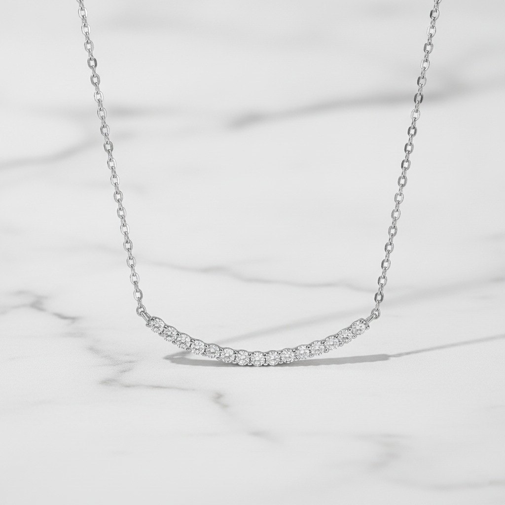 שרשרת תליון גשר מואסנייט