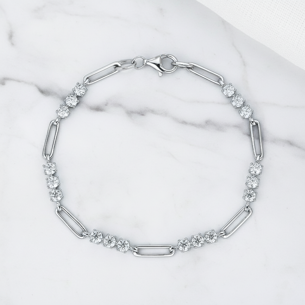 צמיד טניס יוקרתי קלאסי