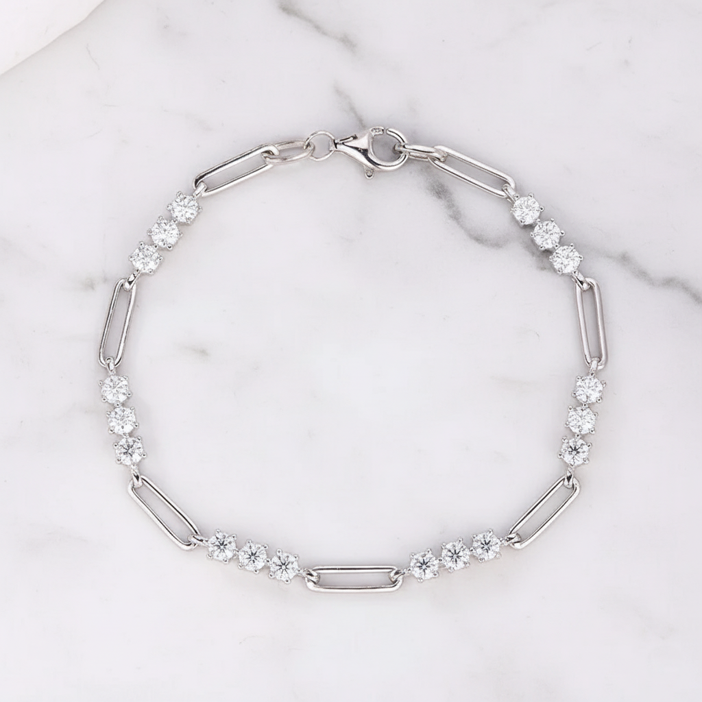 צמיד טניס יוקרתי קלאסי