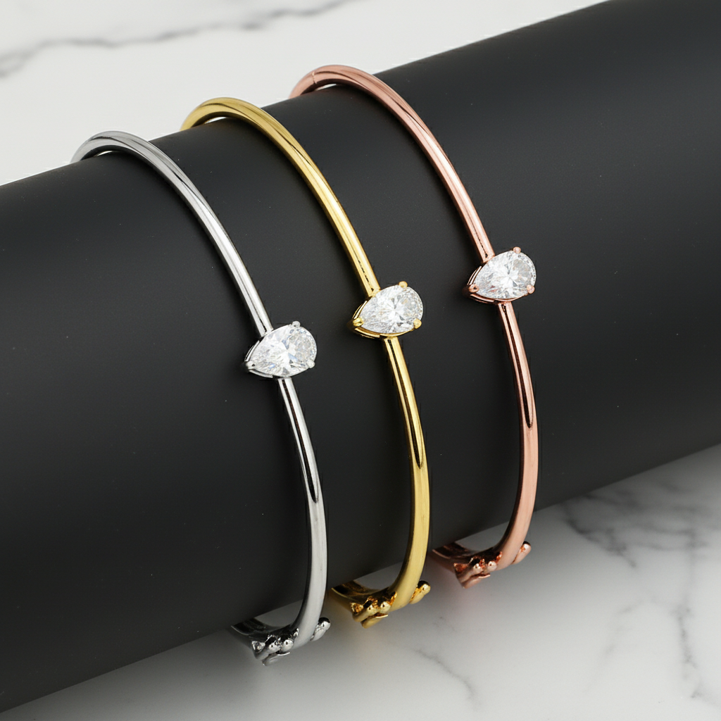 צמיד בנגל יוקרתי - אבן אגס