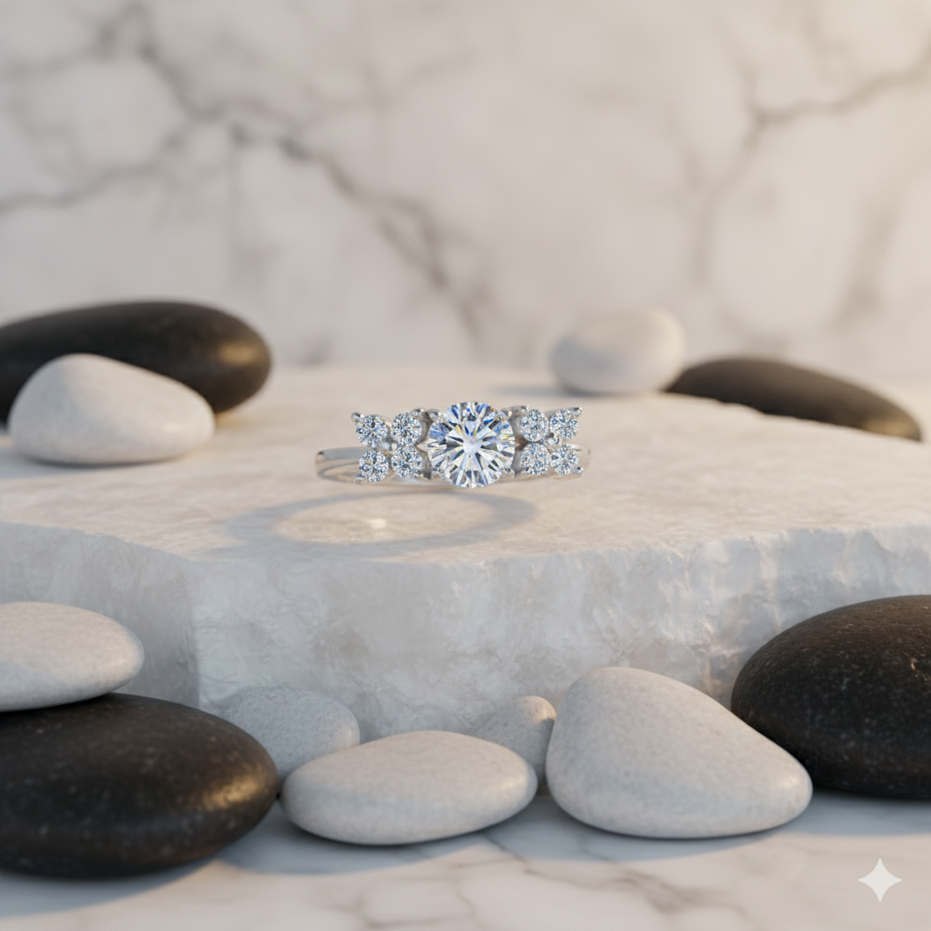 טבעת קראון ליטוש אובלי