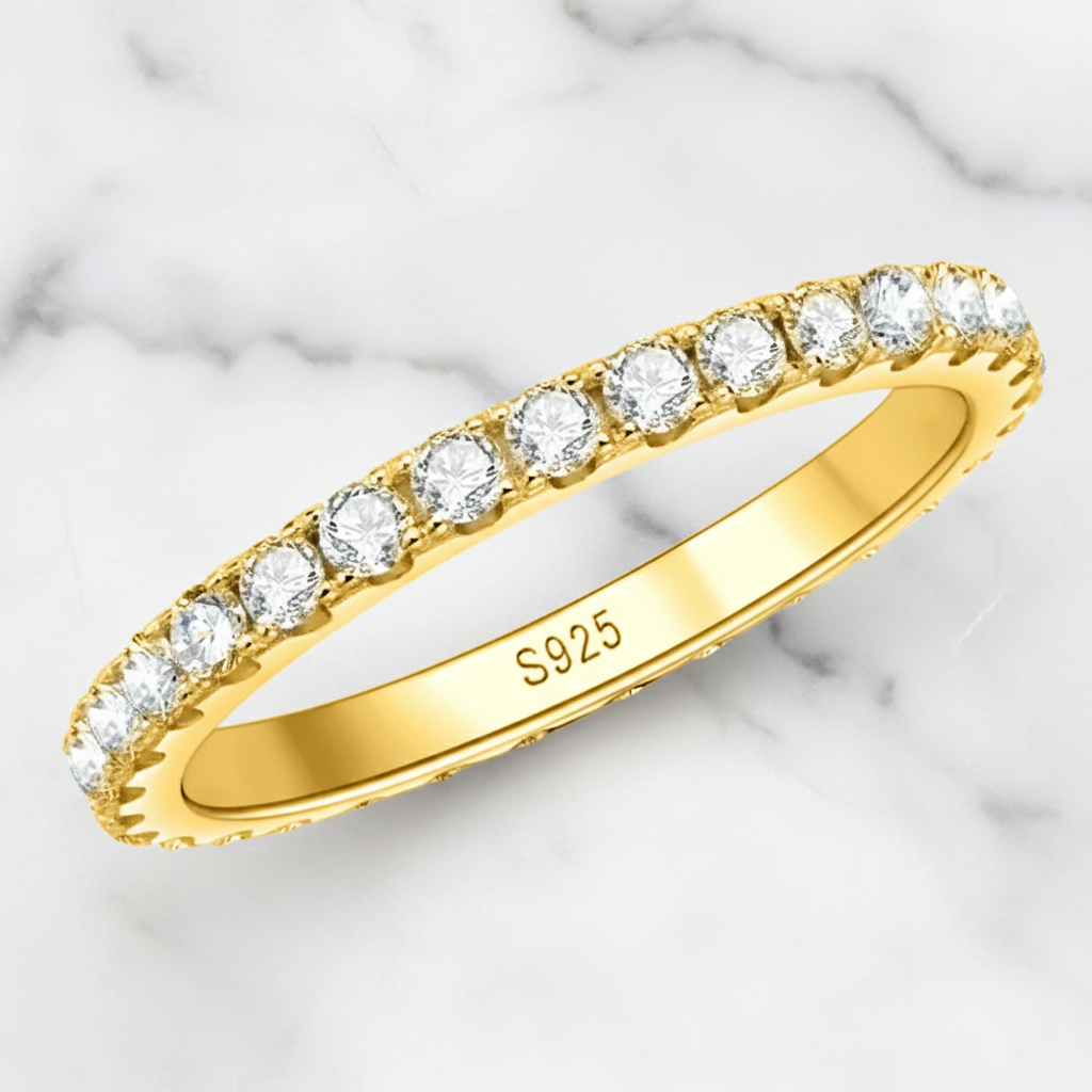 מואסנייט (Eternity) טבעת נצח