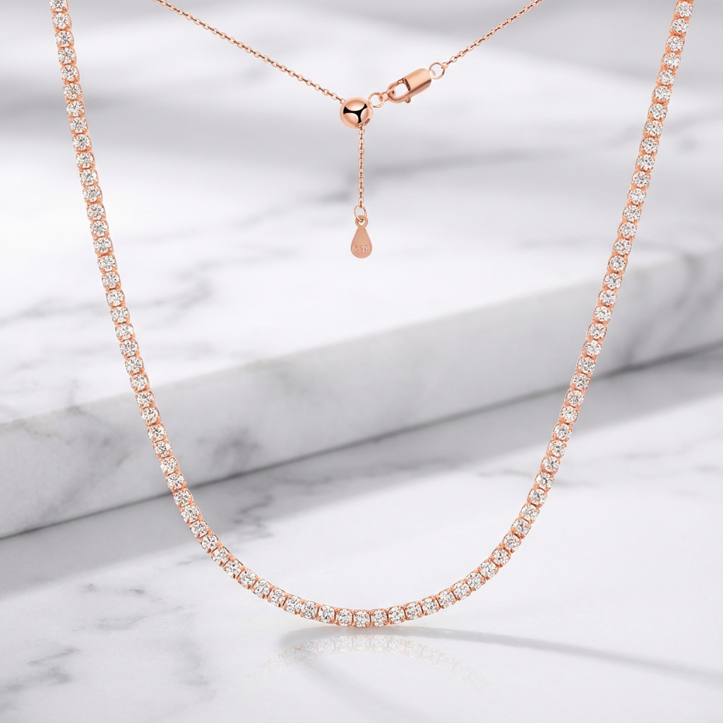 שרשרת טניס צ'וקר קלאסית